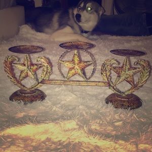 NWT ⭐️ Star Candle Holders
